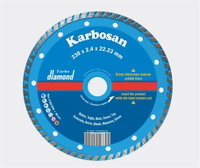 KARBOSAN Normal Tip 230 x 2.4 x 22.23 mm Yapı Malzemeleri Turbo Elmas Kesici