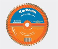 KARBOSAN Turbo Kanallı Flanşlı Tip 180 x 2.4 x 22.23 mm Elmas Kesici