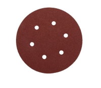 KARBOSAN 6 Delikli 150 mm 150 Kum Alüminyum Oksit F Kağıt Cırtlı Disk