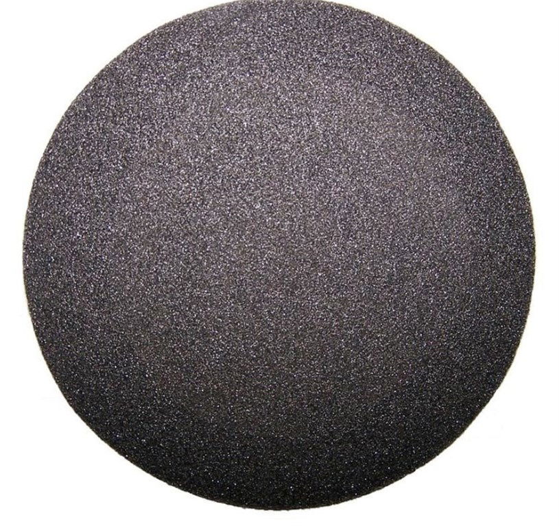 KARBOSAN Deliksiz 125 mm 220 Kum Silisyum Karbür F Cırtlı Kağıt Disk-1