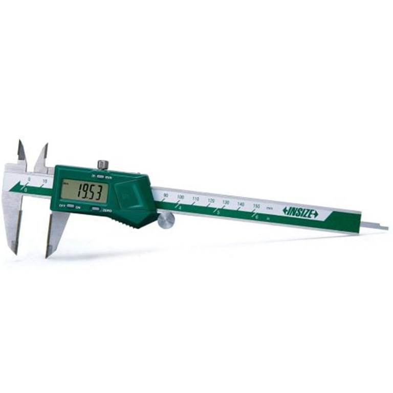 İNSİZE 0-300mm / 0-12"Su Geçirmez Karbür Uçlu Üst ve Alt Çeneli Kumpas-1