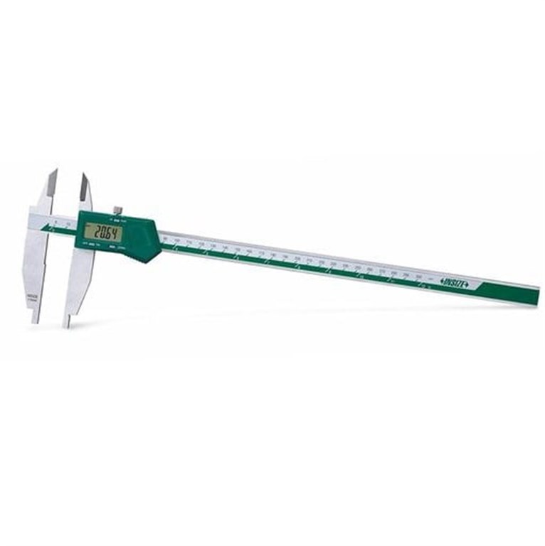 İNSİZE Veri Arayüzlü 0-300mm / 0-12" Çift Çeneli Ağır İş Dijital Kumpas-1