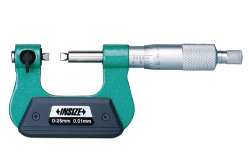 İNSİZE 150-175 mm Mekanik Vida Mikrometresi Standart Tip Ölçüm Uçları Dahil-1