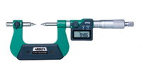İNSİZE 75-100 mm / 3-4" Dijital Modül Mikrometresi (Dişli Mikrometre)