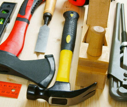 Çekiç,Darbe ve Keski Aletleri