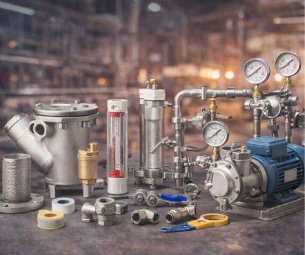 Endüstriyel Filtre Sistem Ekipmanları